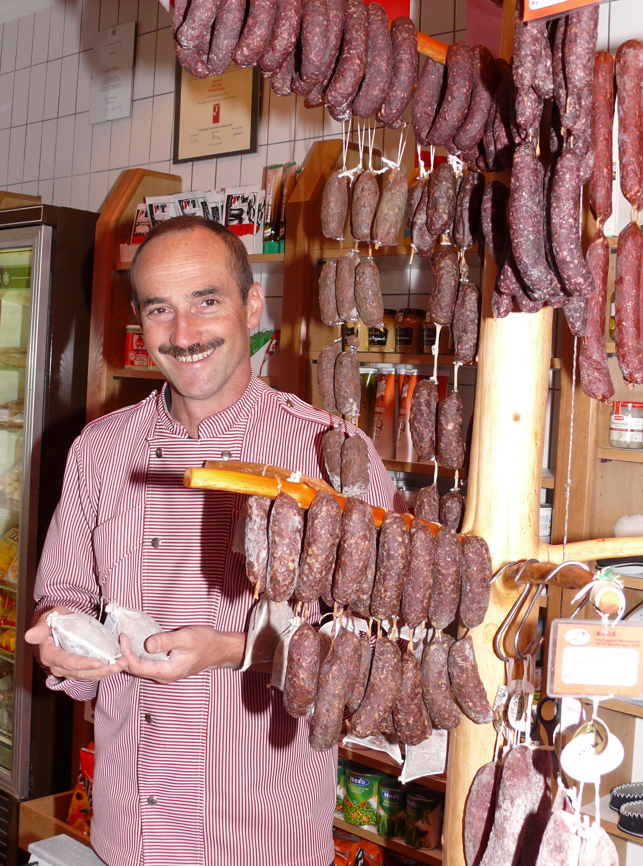 Rohwurst der Metzgerei Eggs